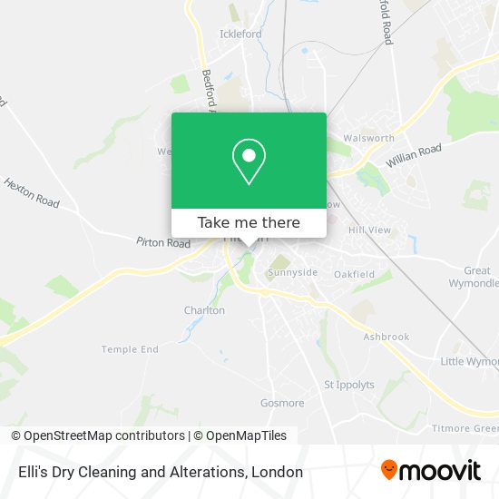 Elli's Dry Cleaning and Alterations map