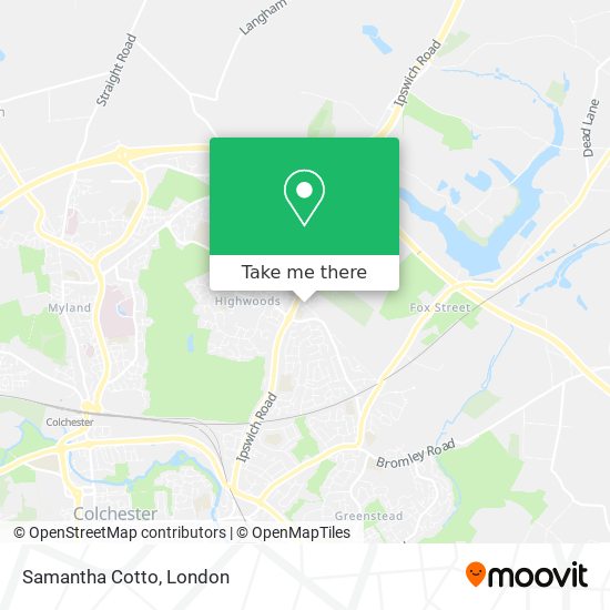 Samantha Cotto map