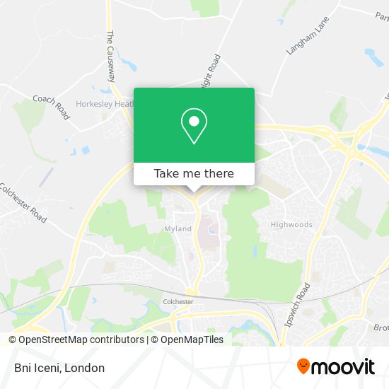 Bni Iceni map
