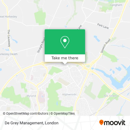De Grey Management map