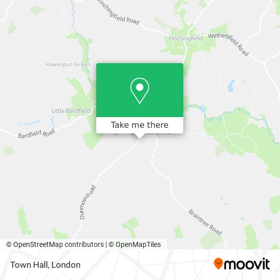 Town Hall map