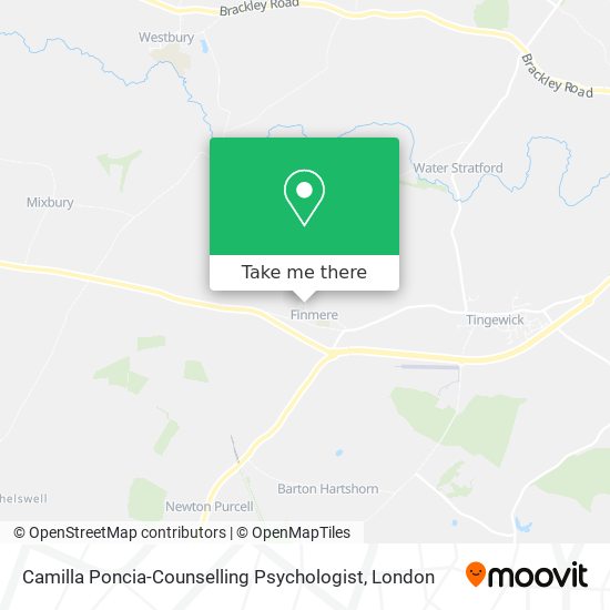 Camilla Poncia-Counselling Psychologist map