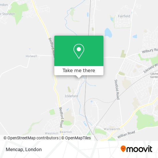 Mencap map