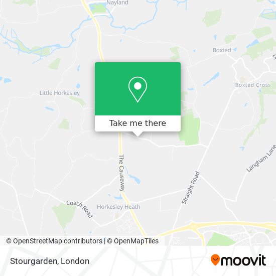 Stourgarden map