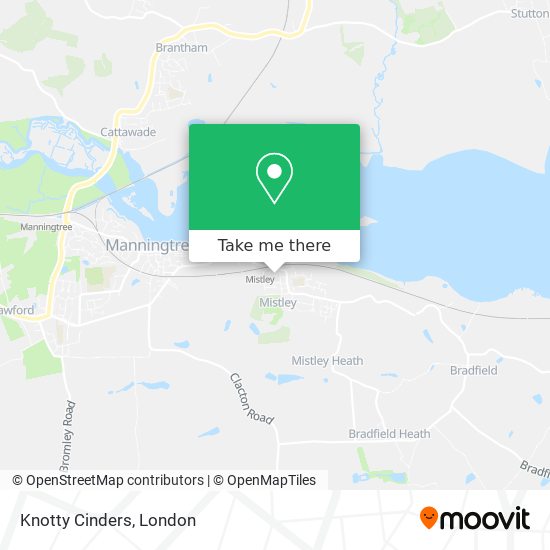 Knotty Cinders map