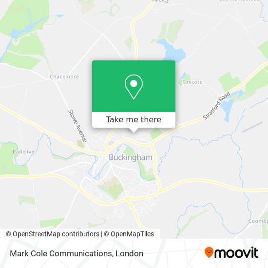 Mark Cole Communications map