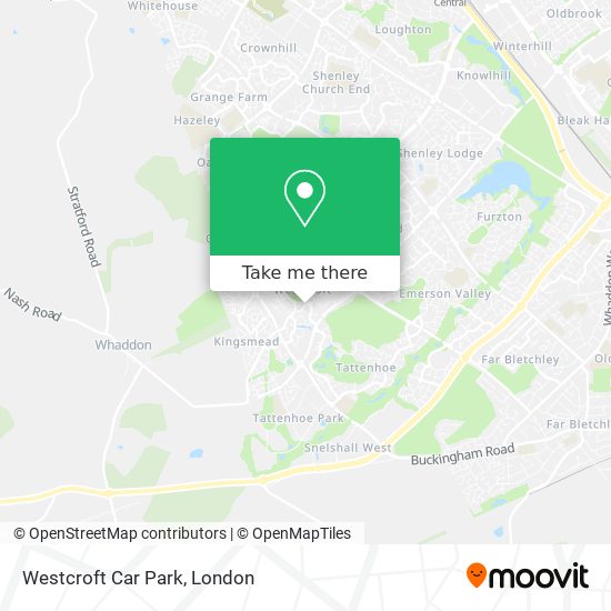 Westcroft Car Park map