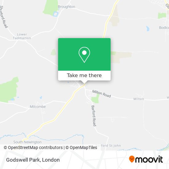 Godswell Park map