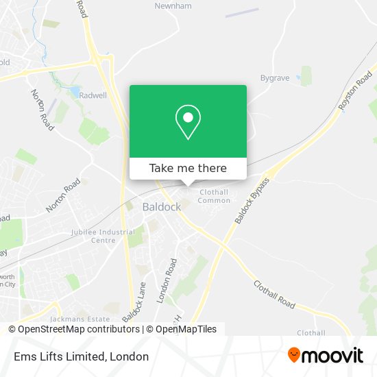 Ems Lifts Limited map