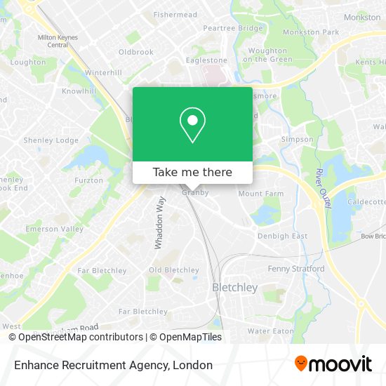 Enhance Recruitment Agency map