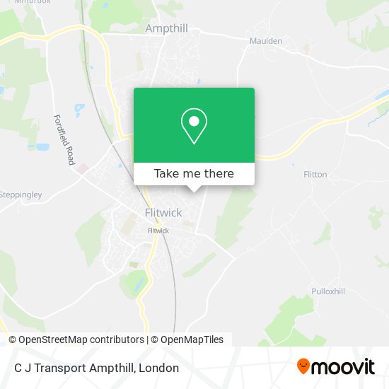 C J Transport Ampthill map