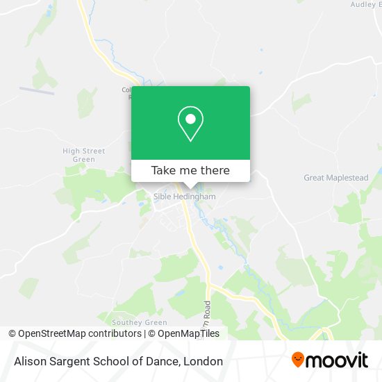 Alison Sargent School of Dance map