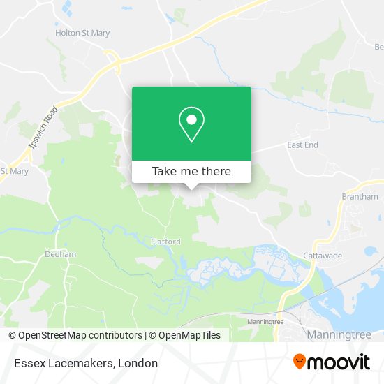 Essex Lacemakers map
