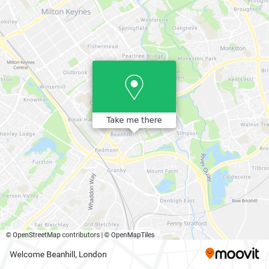 Welcome Beanhill map