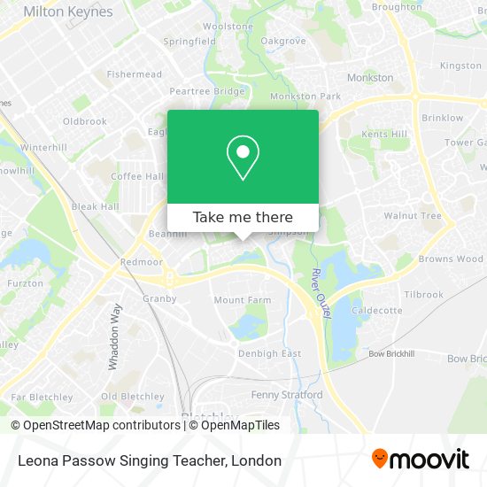 Leona Passow Singing Teacher map