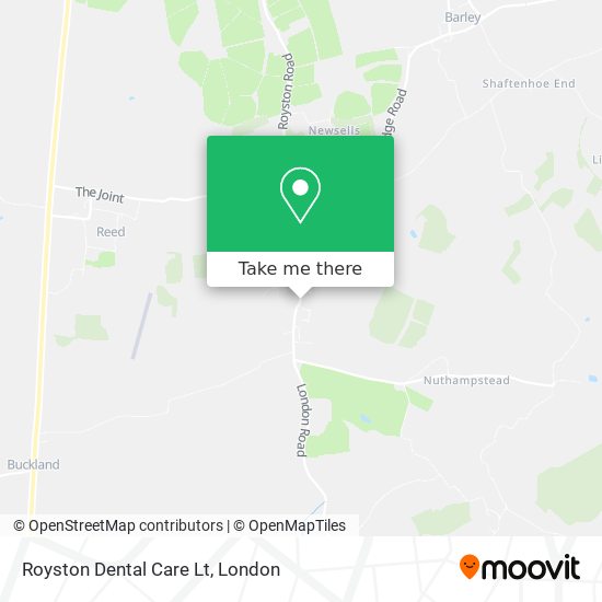 Royston Dental Care Lt map