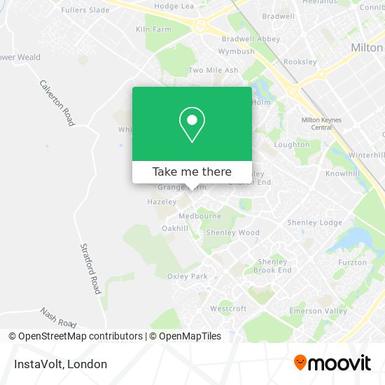 InstaVolt map