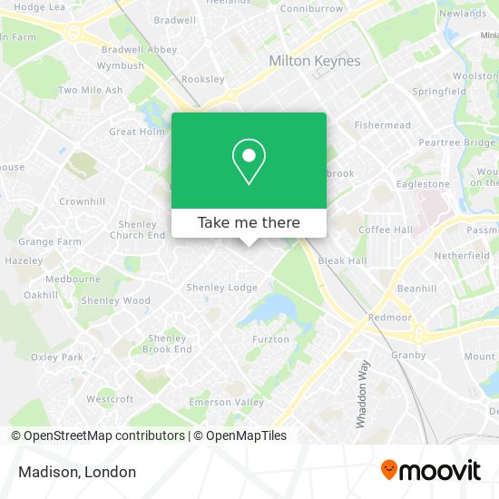 Madison map