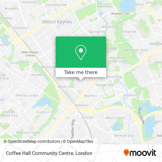 Coffee Hall Community Centre map