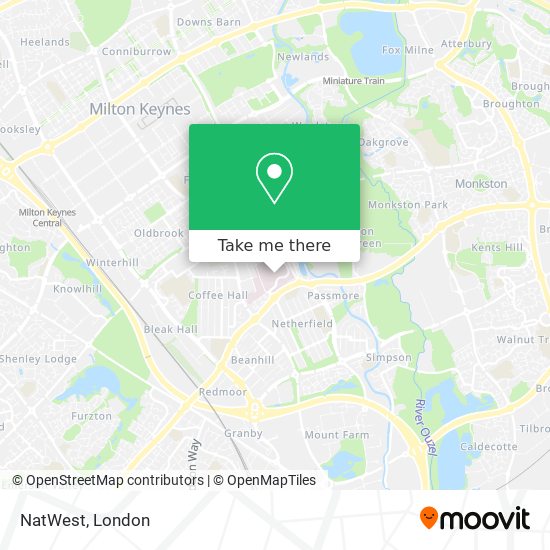 NatWest map