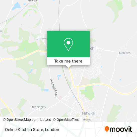 Online Kitchen Store map