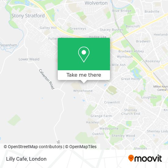 Lilly Cafe map