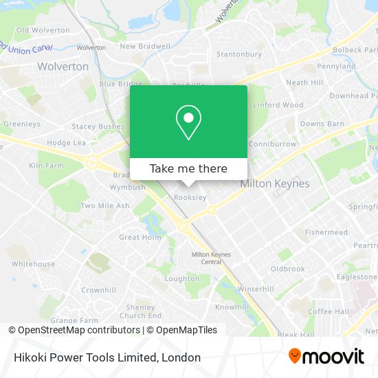 Hikoki Power Tools Limited map