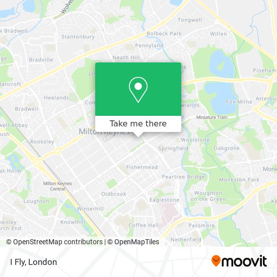 I Fly map