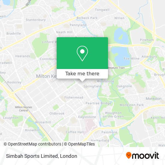 Simbah Sports Limited map