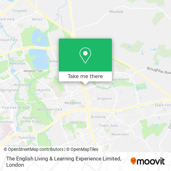 The English Living & Learning Experience Limited map