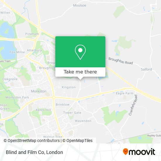 Blind and Film Co map