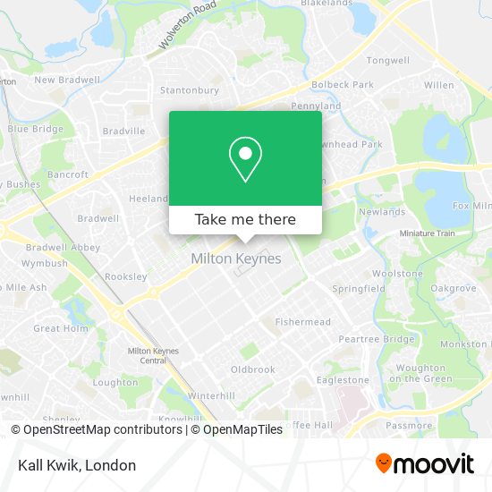 Kall Kwik map