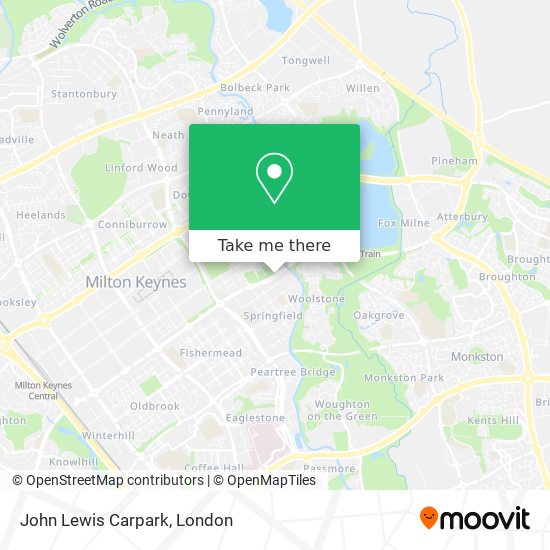 John Lewis Carpark map