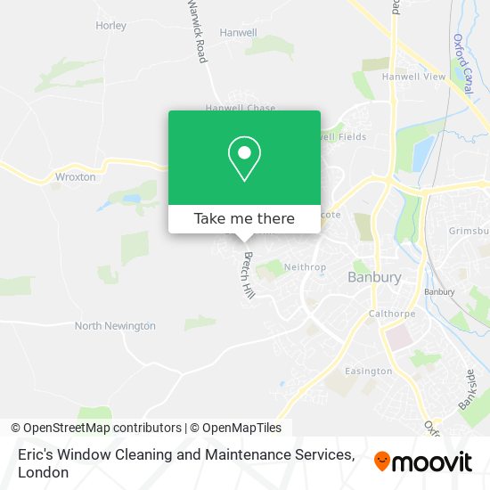 Eric's Window Cleaning and Maintenance Services map