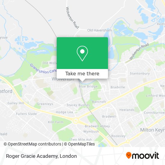 Roger Gracie Academy map