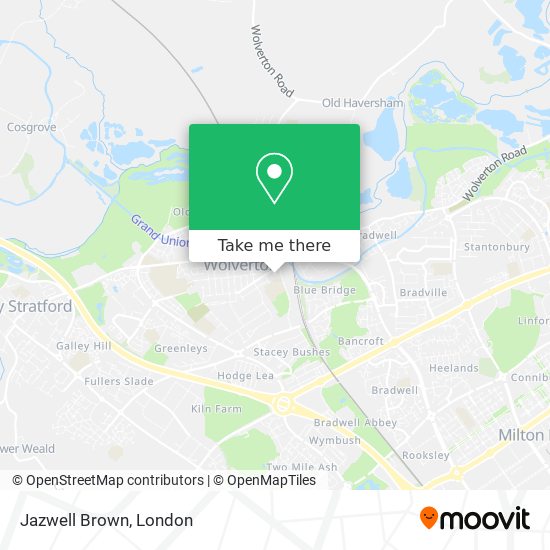 Jazwell Brown map