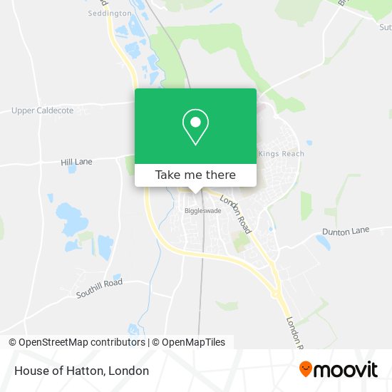 House of Hatton map