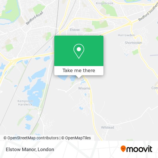 Elstow Manor map