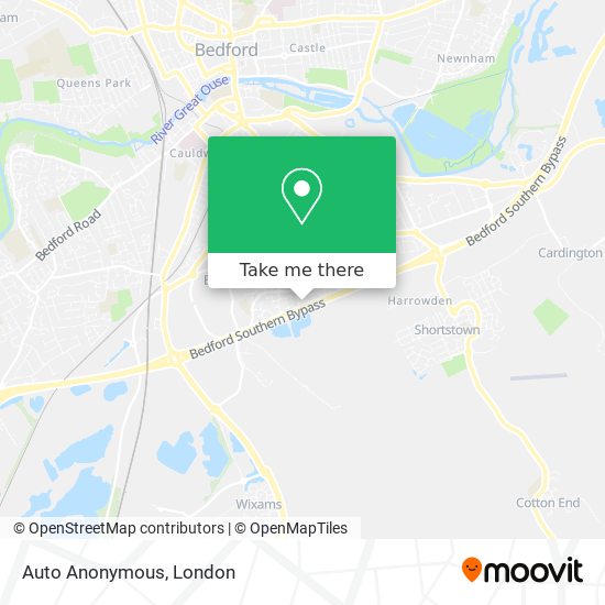 Auto Anonymous map