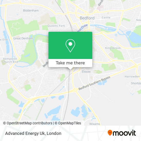 Advanced Energy Uk map