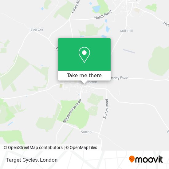 Target Cycles map