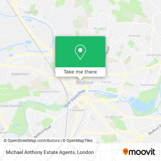 Michael Anthony Estate Agents map