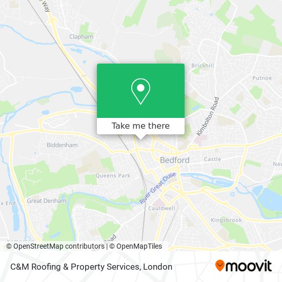 C&M Roofing & Property Services map