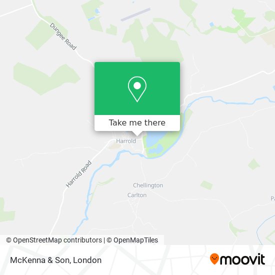 McKenna & Son map
