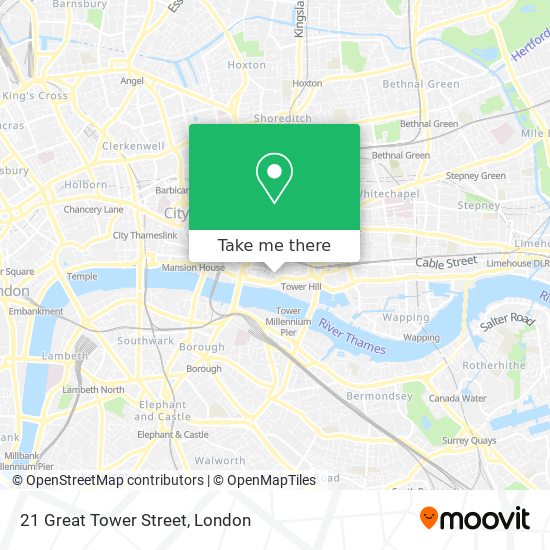 21 Great Tower Street map
