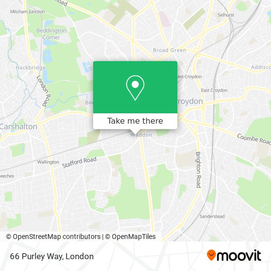 66 Purley Way map