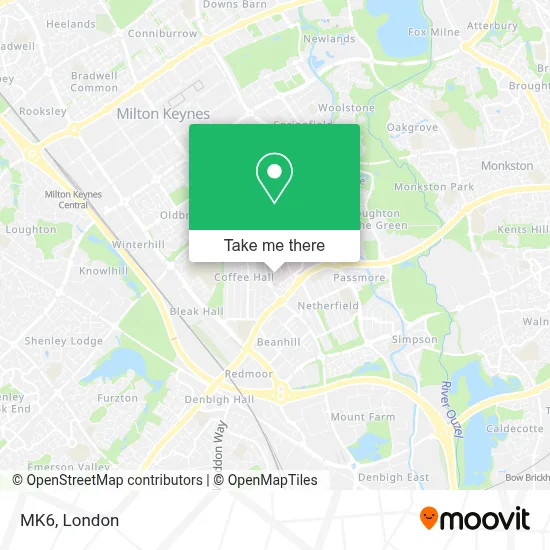 How to Get to MK6 in Milton Keynes by Bus or Train?