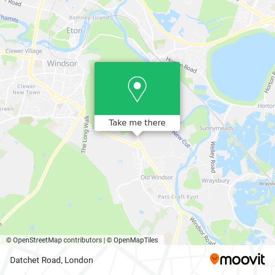 Datchet Road map