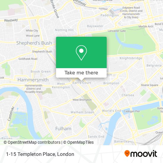 1-15 Templeton Place map