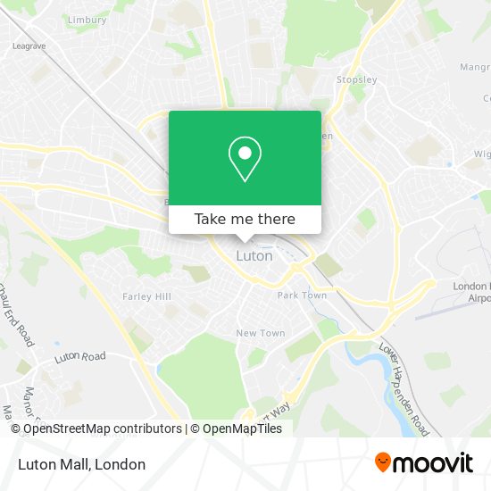 Luton Mall map